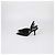 Décolleté Grace Slingback Alexander Wang in raso nero con cristalli - vista 4