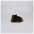 Fendi Black/Broan Shearling Ankle Strap Flat Sandals Brown - view 3