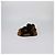 Fendi Black/Broan Shearling Ankle Strap Flat Sandals Brown - view 4