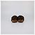Fendi Black/Broan Shearling Ankle Strap Flat Sandals Brown - view 5
