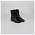 Botas de combate Chanel de piel negra con puntera CC Negro - vista 2