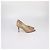 Jimmy Choo Romy Pumps aus texturiertem Lackleder in Beige - Ansicht 3