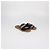 Chloé Chloe Black Canvas Logo Woody Flat Slide Nero - vista 2