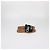 Chloé Chloe Black Canvas Logo Woody Flat Slide Nero - vista 3
