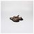 Sandali bassi in pelle nera con catena chunky Givenchy Nero - vista 2