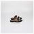 Sandali bassi in pelle nera con catena chunky Givenchy Nero - vista 3