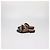 Sandali bassi in pelle nera con catena chunky Givenchy Nero - vista 4