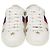 Sneakers Ace Gucci in pelle bianca con api e stelle Bianco