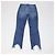 L'AGENCE Blue Denim High Line Distressed Skinny Jeans Azul - vista 2