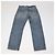 Jeans Wide Leg en Denim Bleu Distressed Balenciaga - vue 2