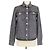 Maje Grey Denim Jacket