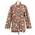 Paco Rabanne Giacca in denim di cotone Rabanna con stampa camo multicolore