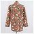 Paco Rabanne Giacca in denim di cotone Rabanna con stampa camo multicolore - vista 3