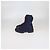 Hermès Stivaletti Fresh Combat Boots Hermes in pelle nera e nylon Nero - vista 4