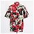 Dolce & Gabbana Kurzarmhemd aus Baumwolle mit multicolorigem Blumenprint Mehrfarben - Ansicht 3