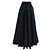 Autre Marque Max Mara Studio Falda Maxi ABACO de Jersey Sintético Negro