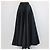 Autre Marque Max Mara Studio Falda Maxi ABACO de Jersey Sintético Negro - vista 3