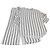 Autre Marque Ensemble Tunique à Manches Longues et Pantalon Kora en Lin Blanc Les 100 Ciels