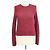 Autre Marque Jersey Max Mara Studio de mohair granate Rally con adornos Castaño