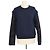 Sudadera 3.1 Phillip Lim Azul Marino/Negro de algodón con mangas de encaje floral
