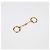 Ring Hermès Anello Twilly Hermes Mini Mors Tono Oro Rosa D'oro - vista 3