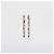 Fendi Silver Tone Metal Crystal Embellished Fendi Roma Drop Earrings Silvery - view 3