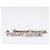 Fendi Silver Tone Metal Crystal Embellished Fendi Roma Drop Earrings Silvery - view 5