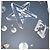 Fendi Midnight Blue and Silver Geometric Notebooks Silvery - view 7