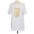 Autre Marque Camiseta Cavalli Class de algodón blanco con estampado de logo
