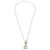 Hermès Collana con pendente Hermes Sterling Silver Amulettes Kelly Argento