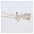 Hermès Collana con pendente Hermes Sterling Silver Amulettes Kelly Argento - vista 5