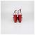 Prada Red Patent Leather T-Strap Wedge Pumps - view 5