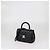 Mini borsa Chanel Coco Top Handle in pelle caviar matelassé nera Nero - vista 2