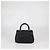 Mini borsa Chanel Coco Top Handle in pelle caviar matelassé nera Nero - vista 3