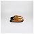 Hermès Mules Hermes GO in camoscio e shearling marrone - vista 3