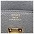 Hermès Borsa Birkin 25 Hermes in pelle Togo Gris Etain con hardware dorato - vista 5