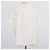 Camicia a maniche corte in seta avorio Chanel Crudo - vista 3