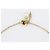 Bracciale a catena in metallo dorato e perle sintetiche Carolina Herrera D'oro - vista 3