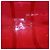 Louis Vuitton Borsa Hermes Clear Red Monogram PVC Keepall Bandouliere 50 Rosso - vista 5