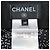 Vestido maxi com fenda Chanel em seda com bolinhas preto/branco e camélia - vista 5