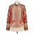 Hermès Camicia Hermes Multicolor in seta con stampa Bandana Eperon d'Or Multicolore