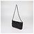 Borsa Pochette Chanel Black Choco Bar Leather Camellia No.5 Nero - vista 2
