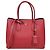 Borsa Tote Prada Large con Doppio Manico in Pelle Saffiano Rossa Rosso