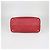Borsa Tote Prada Large con Doppio Manico in Pelle Saffiano Rossa Rosso - vista 4