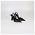 Décolleté Slingback La Medusa in pelle nera Versace Nero - vista 2