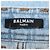 Balmain Mini Short de Denim Azul con Cinturón Logo - vista 5