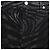 Minifalda Dolce & Gabbana de denim negro con efecto cebra y distressed - vista 4