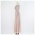 Alexander McQueen Off-Shoulder Maxi-Kleid aus rosa Wollmisch-Rippstrick Pink - Ansicht 2