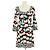 Diane Von Furstenberg Stella Kleid aus bedruckter Seide in Multicolor Mehrfarben
