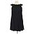 Alice + Olivia Túnica Swing Plisada Sin Mangas de Seda Negra Alice+Olivia Negro